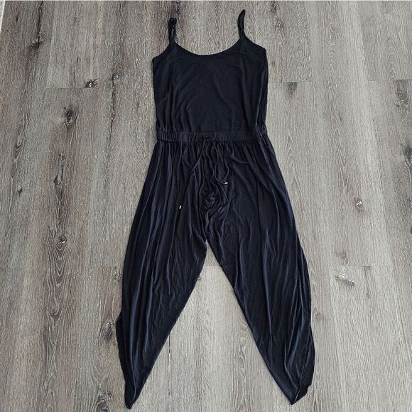 Haute Hippie Black Modal Jumpsuit Medium - Picture 1 of 7